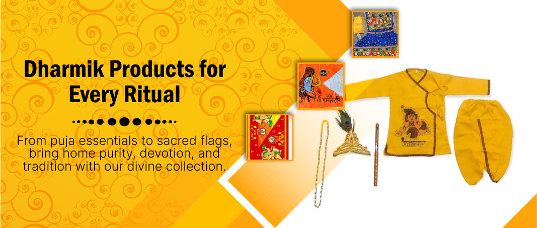 Dharmik Cloth and Religious Flags Manufacturer in Mathura